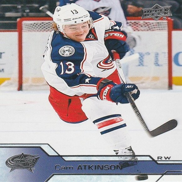 Cam Atkinson Columbus Blue Jackets NHL Hockey Card Collection - 2 Card Set - Picture 2 of 3